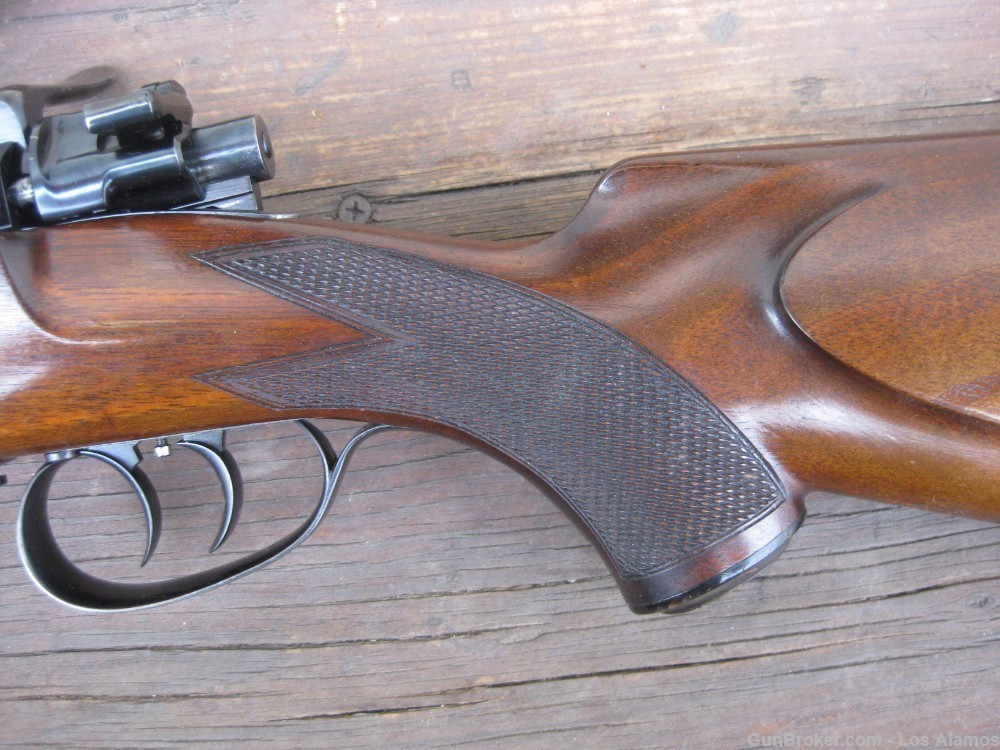 Mauser commercial sporting rifle, early 3 digit SN 711, made 1899, Rigby-img-10