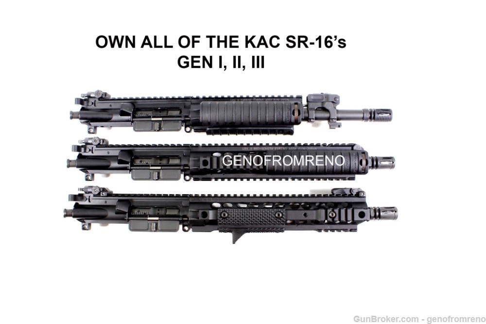 RAREST KAC SR16 GOVT Upper Receiver Knights Armament E3 11.5 FSGB SR15 AR15-img-10
