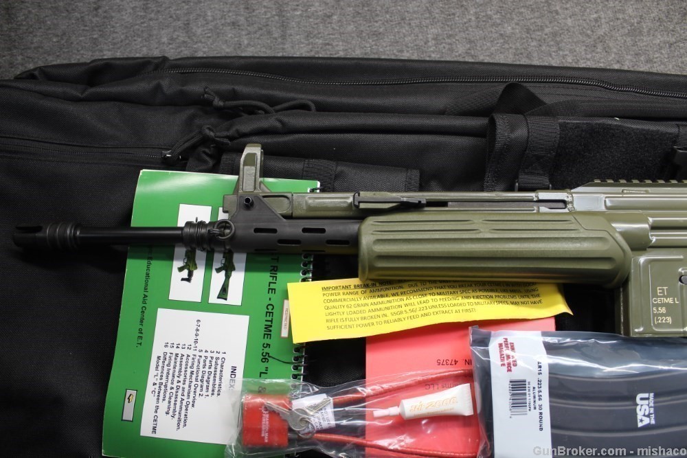 NIB MARCOLMAR Spanish CETME-L Green+Rail 5.56 Rifle MCM HK Roller HK93 HK33-img-5