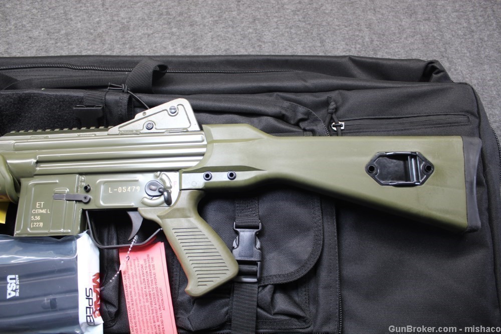 NIB MARCOLMAR Spanish CETME-L Green+Rail 5.56 Rifle MCM HK Roller HK93 HK33-img-4