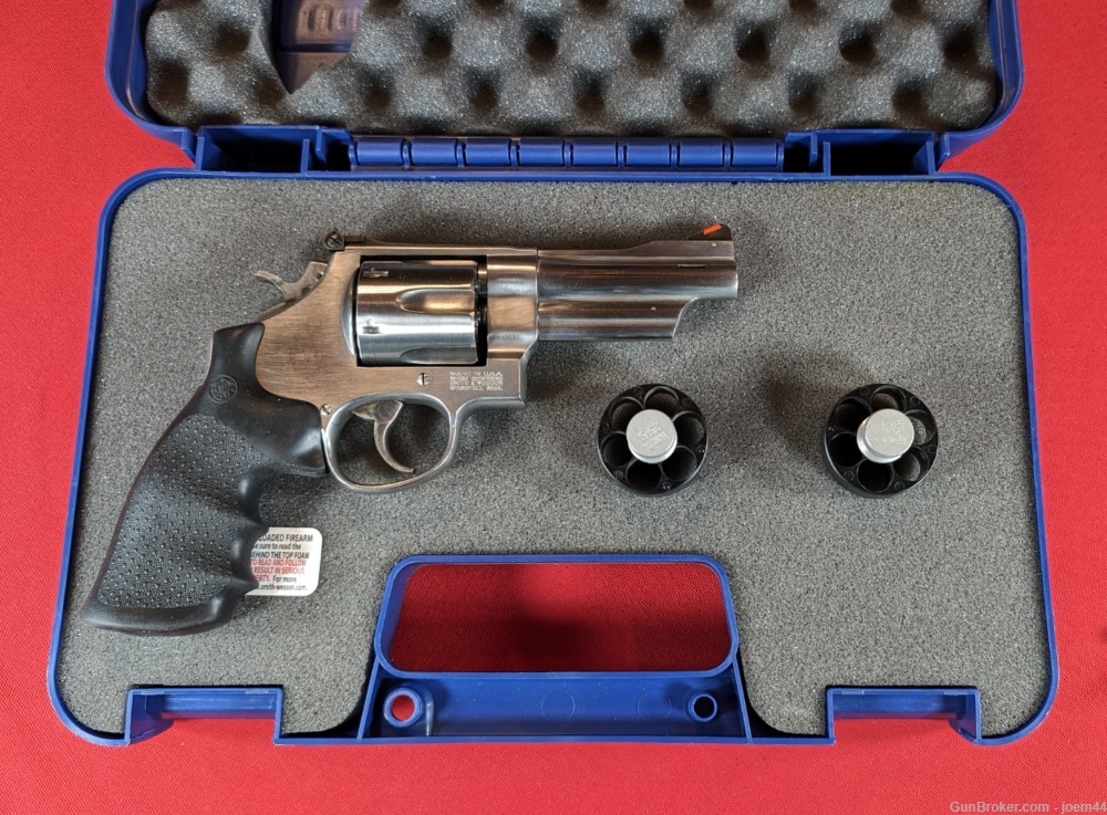 S&W 625-6 colt 45 Mountain gun - S/S Polished Finish with a Ported Barrel -img-4
