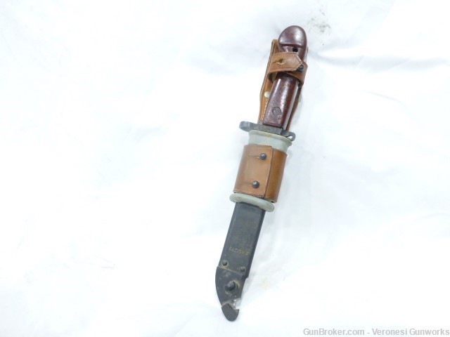 Romanian AKM Type 1 Bayonet With Scabbard and Sheath EXCELLENT RAKB1-img-0