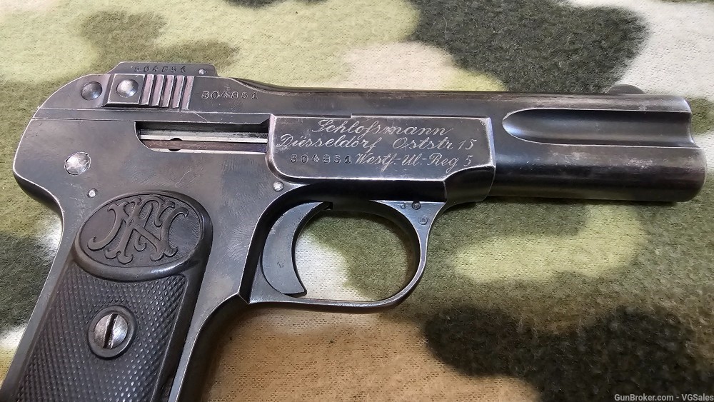 FN Browning Model 1900 .32 ACP Matching 1909 M1900 FREE SHIPPING NO CC FEES-img-4