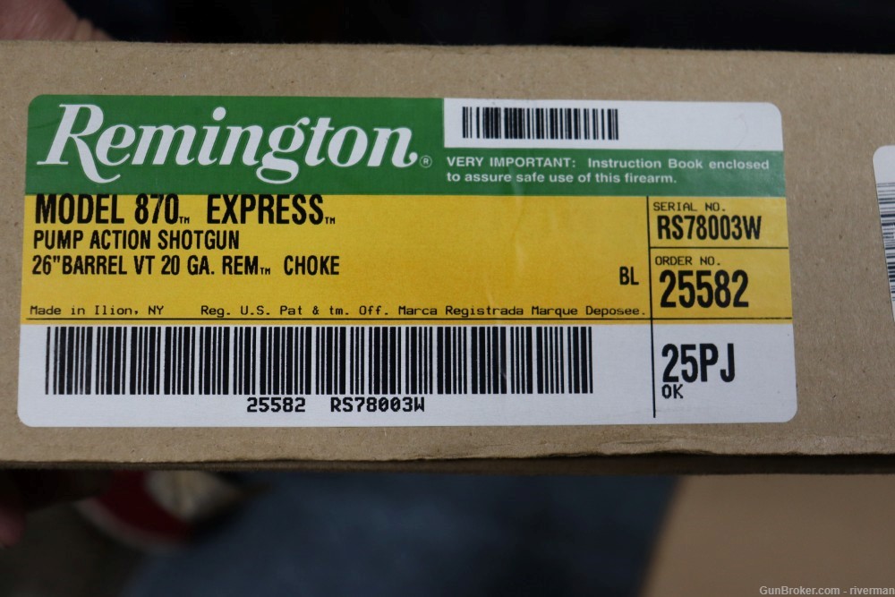 Remington 870 Pump Action 20 Gauge Shotgun (SN#RS78003W)-img-15