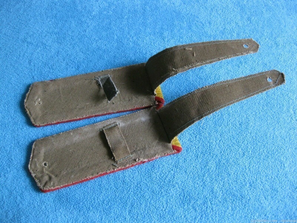 WW2 Shoulder straps of artillery RKKA USSR Soviet Union army Russia origina-img-9