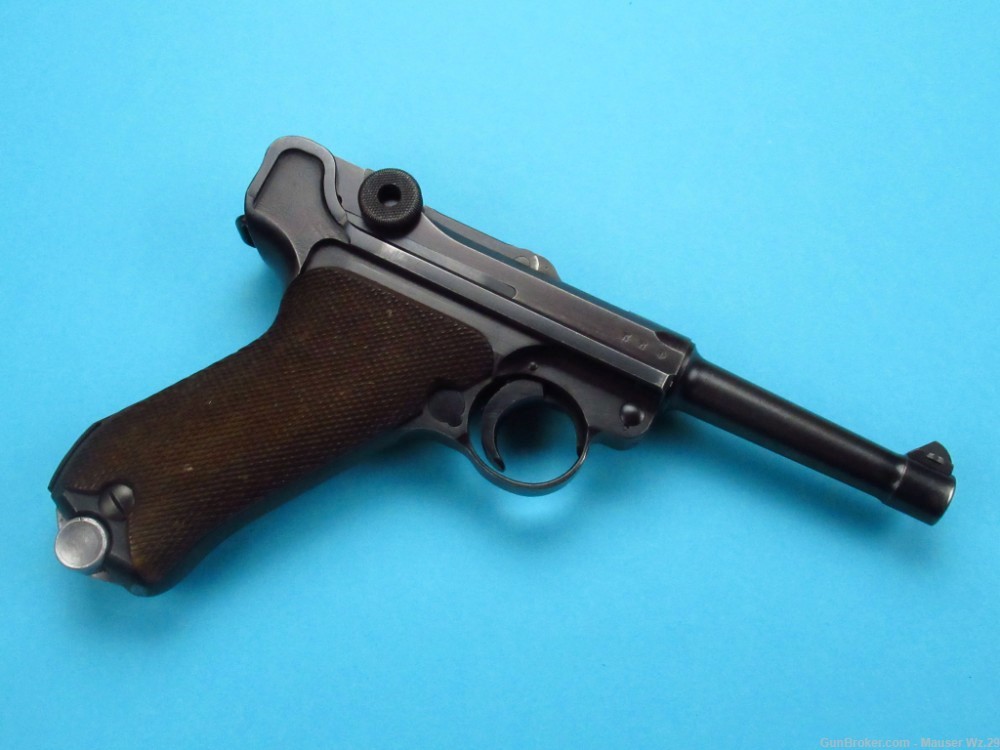 Scarce 1939 code S/42 Luger P08 Mauser German Army Pistol 9mm P38-img-48