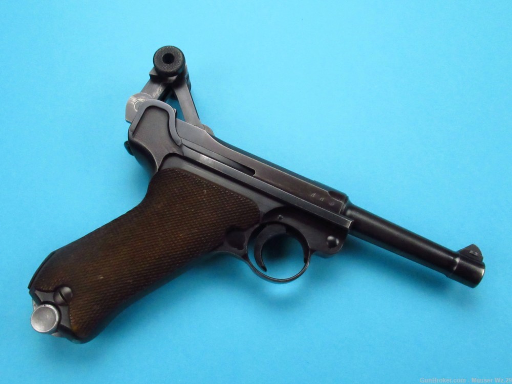 Scarce 1939 code S/42 Luger P08 Mauser German Army Pistol 9mm P38-img-90