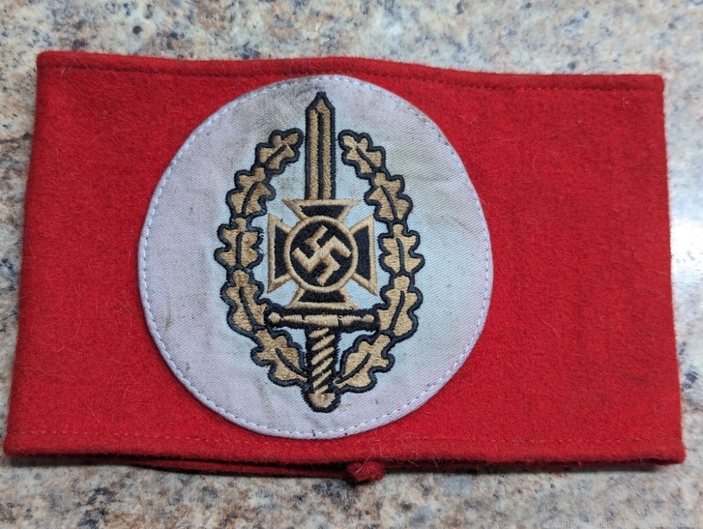 WW2 German NSKOV Wool Armband-img-0