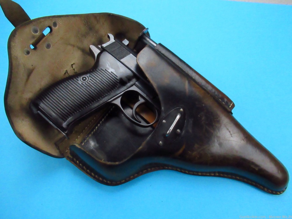 Excellent 1942 WWII Used German Walther P38 pistol AC42 German 9mm Luger-img-153
