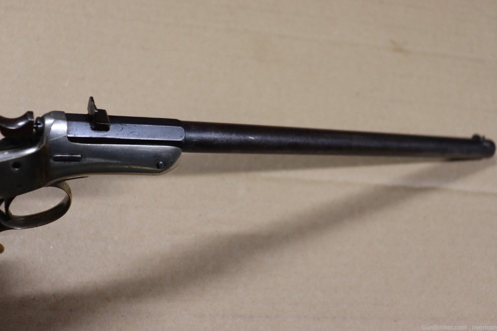 Stevens Conlin Model 38 second issue Tip Up Single Shot Pistol Cal. 22-img-8