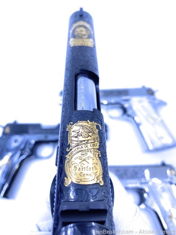 Samuel Colt 1911 Stainless Blued 45 38 Serial #4 Set Colt-38-Collector Rare-img-17