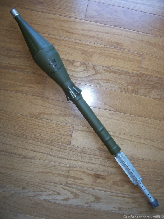  Rocket Propelled Grenade RPG HEAT Round RPG-7 Rocket-img-0