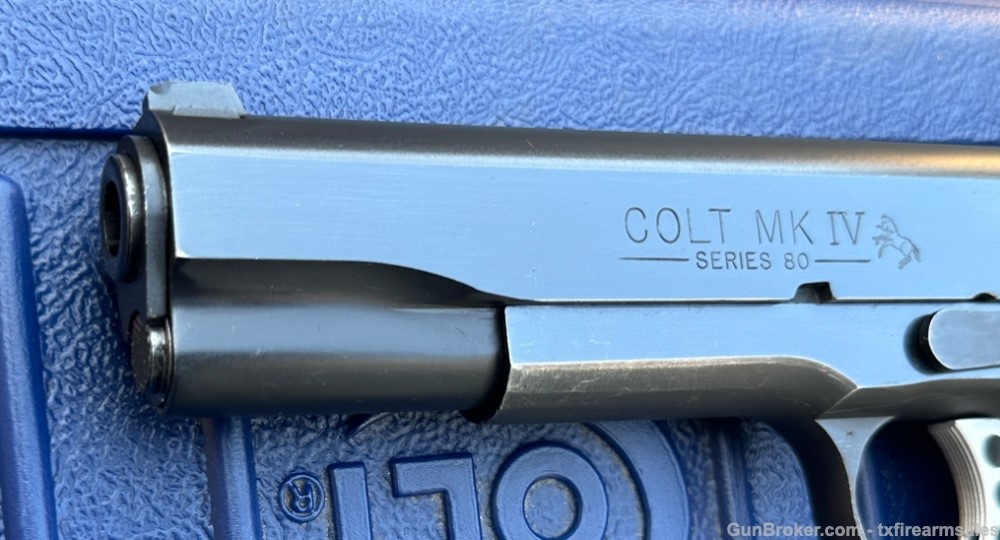 Colt Government MK IV Ser. ’80 .38 Super, With 9mm Conversion Kit, 1985-img-10