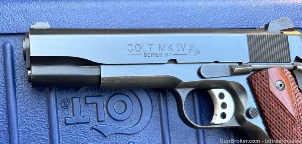 Colt Government MK IV Ser. ’80 .38 Super, With 9mm Conversion Kit, 1985-img-7