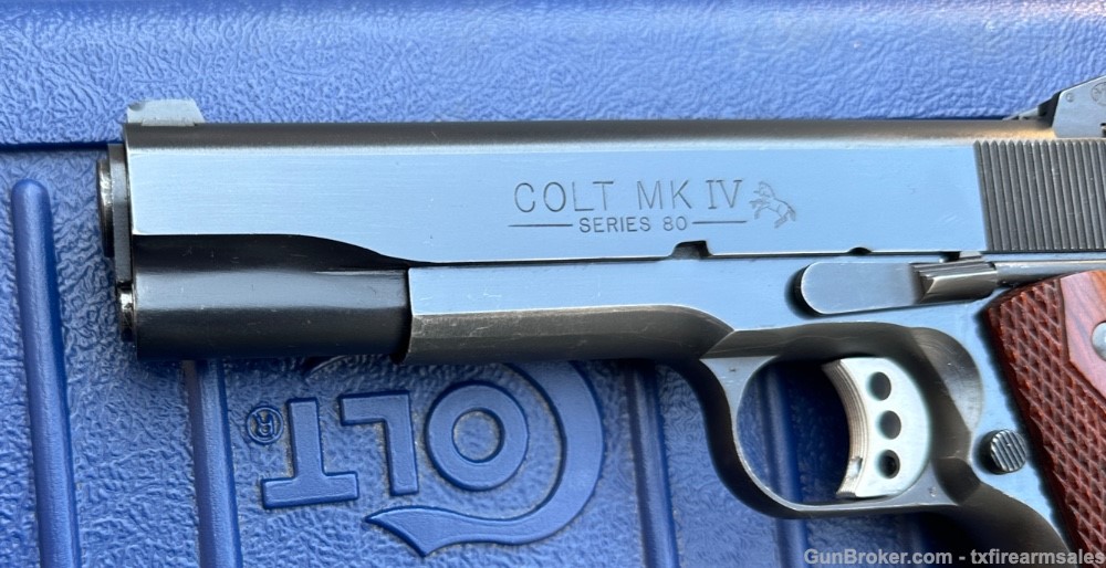 Colt Government MK IV Ser. ’80 .38 Super, With 9mm Conversion Kit, 1985-img-8