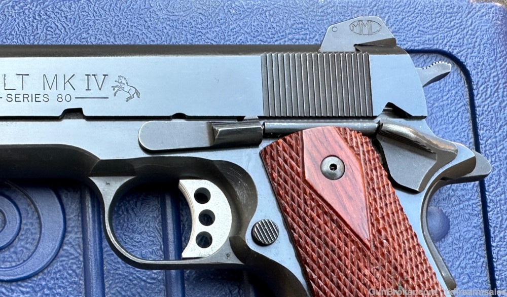 Colt Government MK IV Ser. ’80 .38 Super, With 9mm Conversion Kit, 1985-img-4
