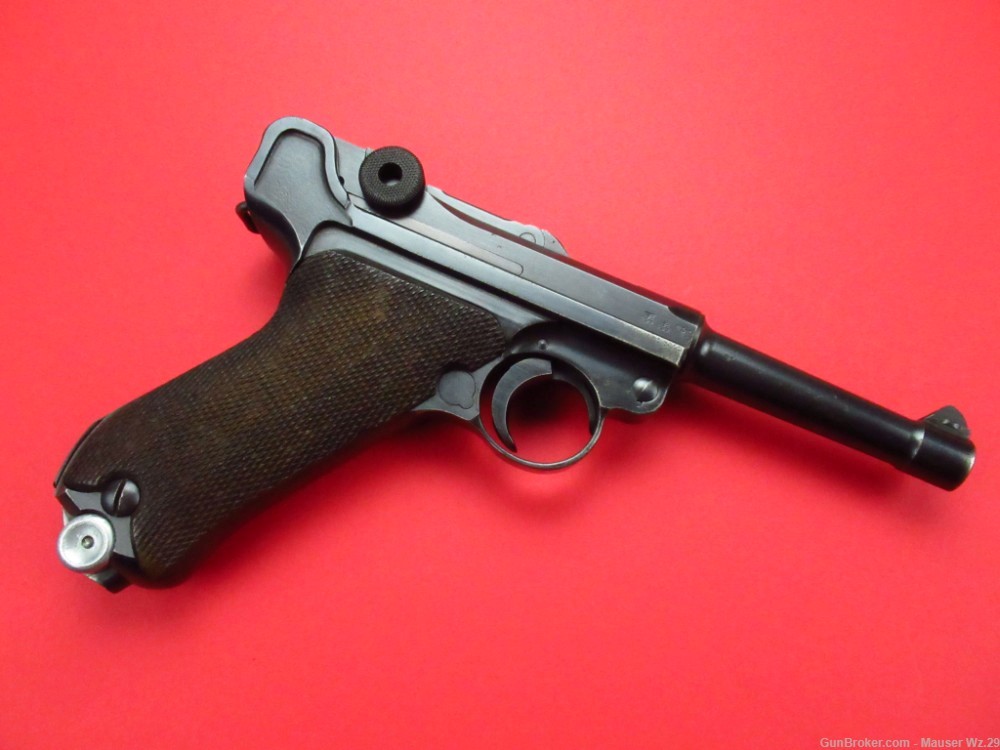 WWII 1941 BYF 41 Luger P08 Mauser German Army Pistol 9mm P38 RIG-img-41