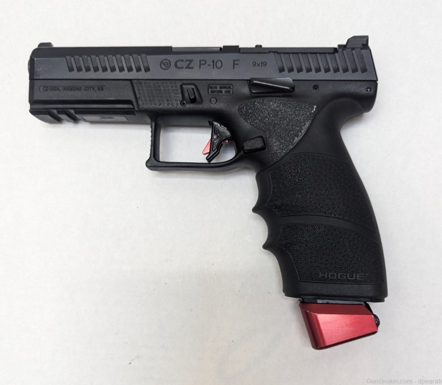 CZ P-10 F Optics Ready with $1200 in upgrades!-img-1