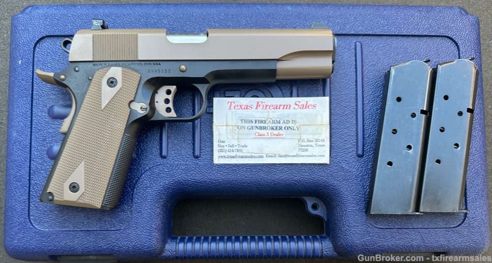 Colt Government .45 ACP, Custom Cerakote Finish, 2012-img-10