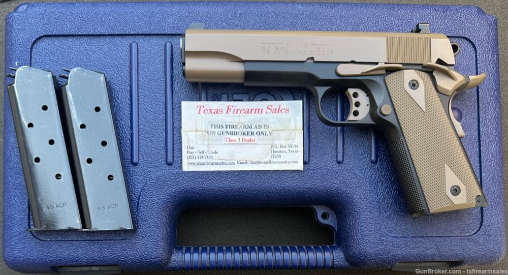 Colt Government .45 ACP, Custom Cerakote Finish, 2012-img-0