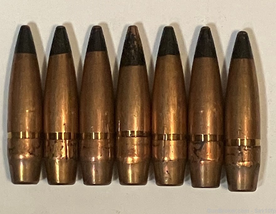 150 - 50 BMG M2 AP Black Tip Bullets-img-1