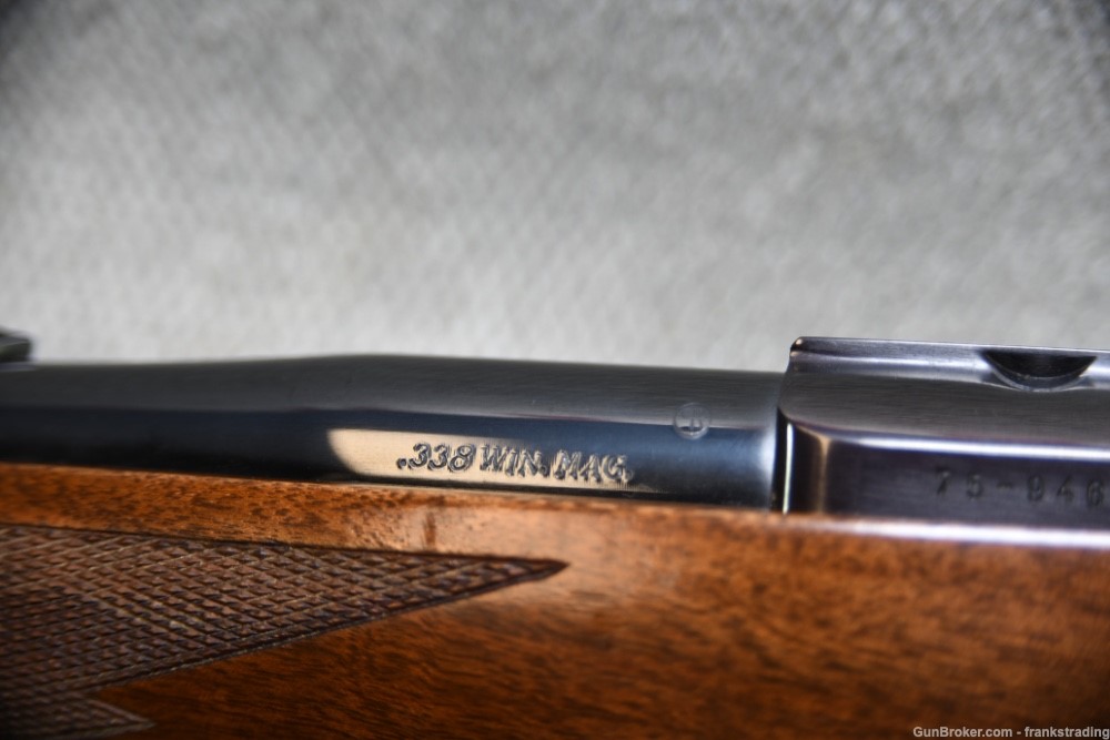 Ruger Model 77 rifle 338 Magnum Super Condition-img-7