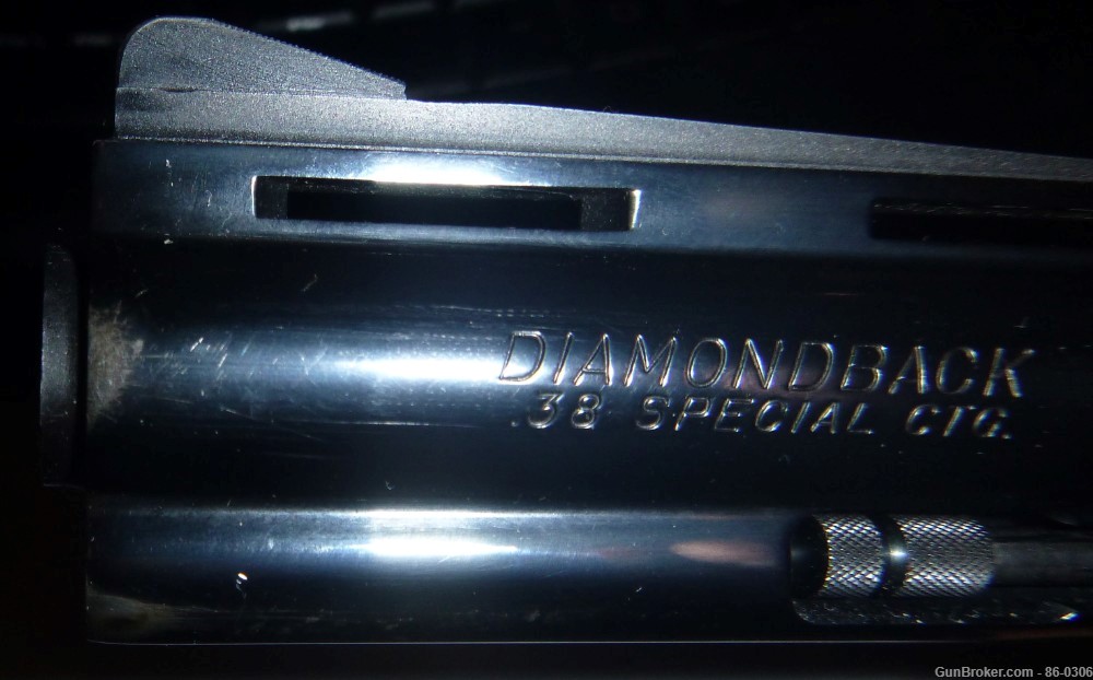 Colt Diamondback 4 inch Blued .38 Sp-img-7