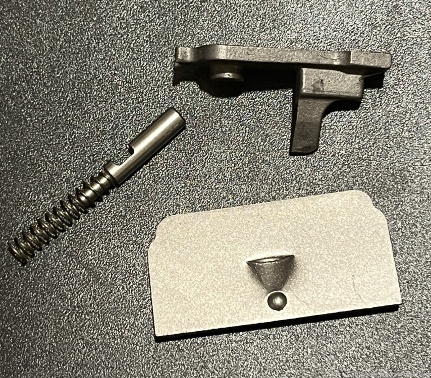Ruger Mini 30 /14 Ranch Bolt lock ejector side plate assembly Stainless Ste-img-1
