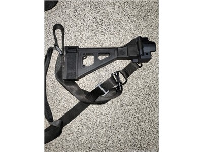 New SB Tactical HK Side Folding Arm Brace SBT5 SP5 MP5 with sling