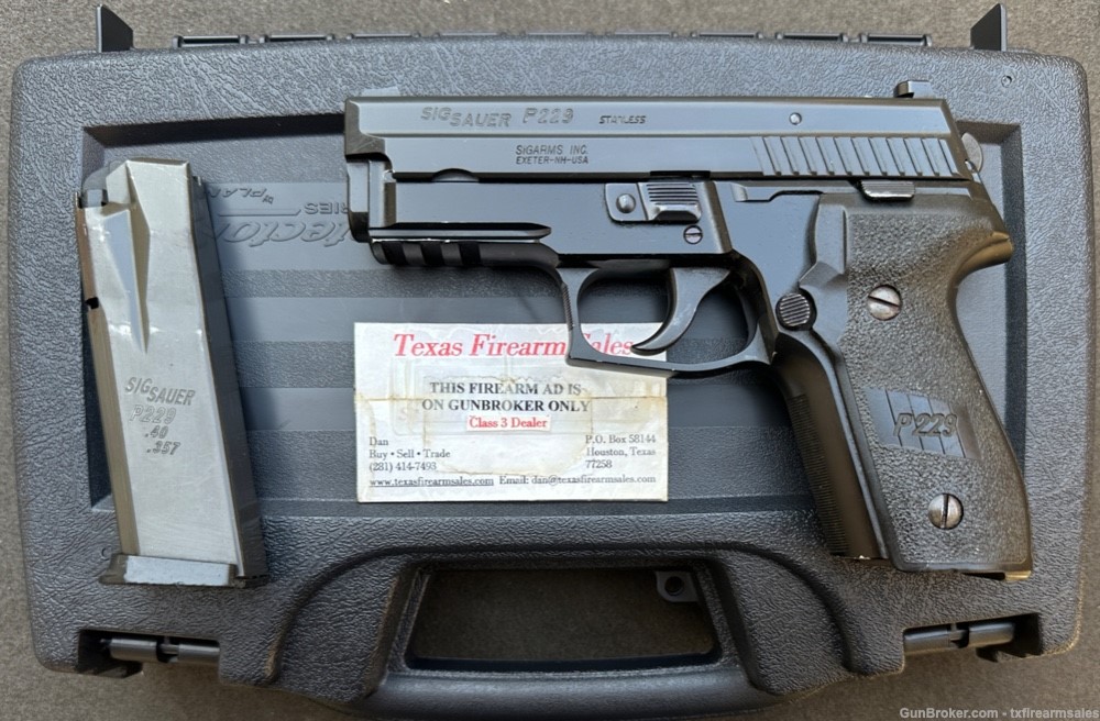 Sig Sauer P229R .357 Sig Pistol, Accessory Rail, DAK trigger, P229-img-0