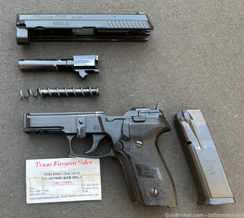 Sig Sauer P229R .357 Sig Pistol, Accessory Rail, DAK trigger, P229-img-27