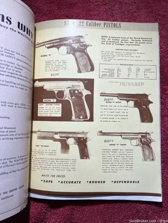 N.F.Strebe Gunworks Strebco Products Gun & Parts Cat. No.6 Wahington 27, DC-img-9