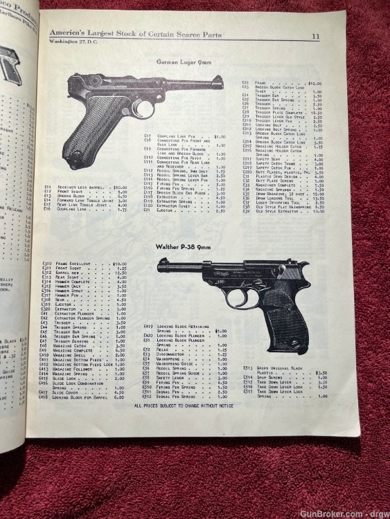 N.F.Strebe Gunworks Strebco Products Gun & Parts Cat. No.6 Wahington 27, DC-img-3