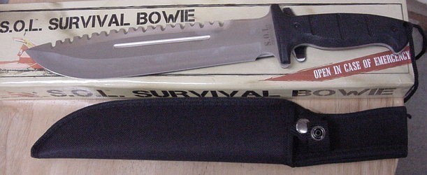 S.O.L. Survival Bowie Knife BK 2011-img-0