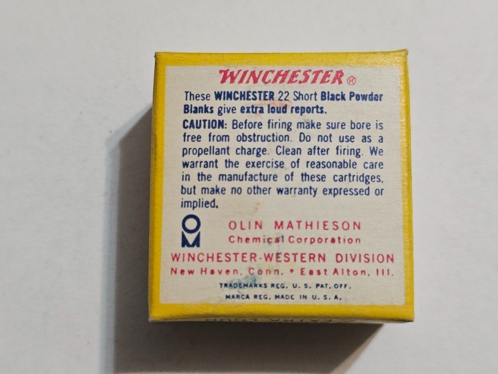 Vintage Winchester 22 Short Blanks -img-2