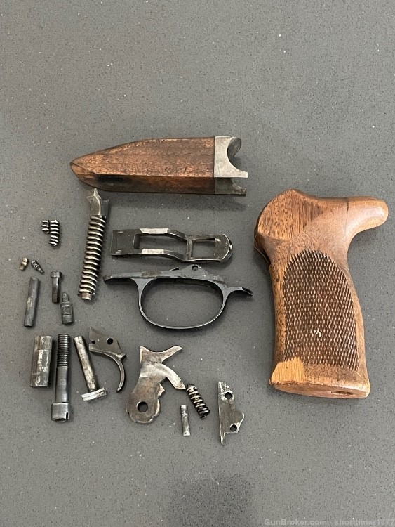 H&R Handi Handy Gun .410 parts lot grip forend trigger guard -img-0