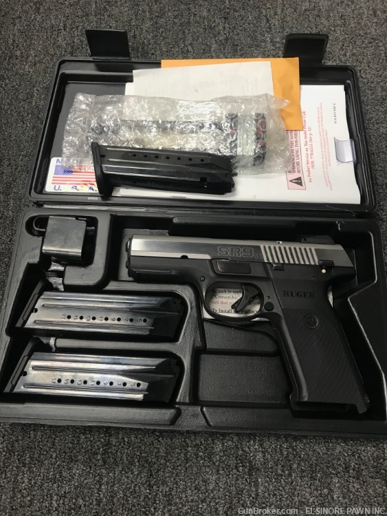 Ruger SR9 with the original box & Papers-img-1