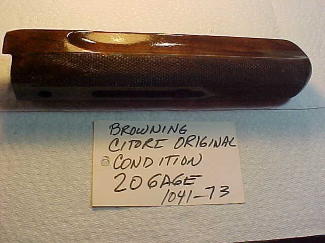 Browning Citori 20 Gage Shotgun Forearm-img-0