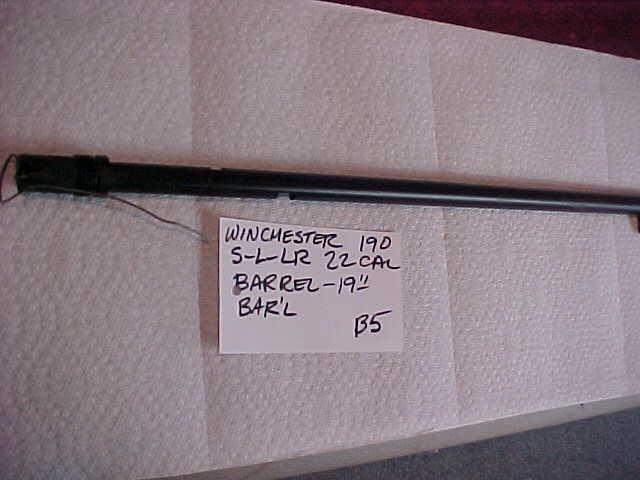 Winchester Model 190 22 Caliber Rifle Barrel-img-0