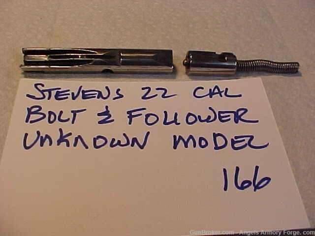 Stevens 22 Cal Rifle Bolt & Follower-img-0