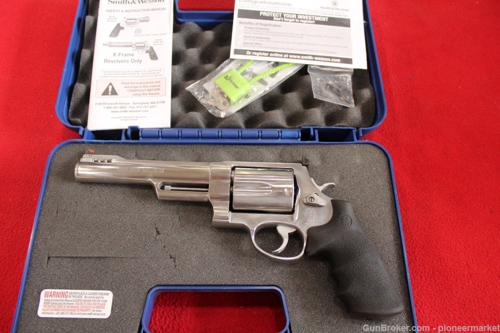 Smith & Wesson 500 S&W cal. 6.5" Bbl.Ported by S&W, like N.I.B.-img-15