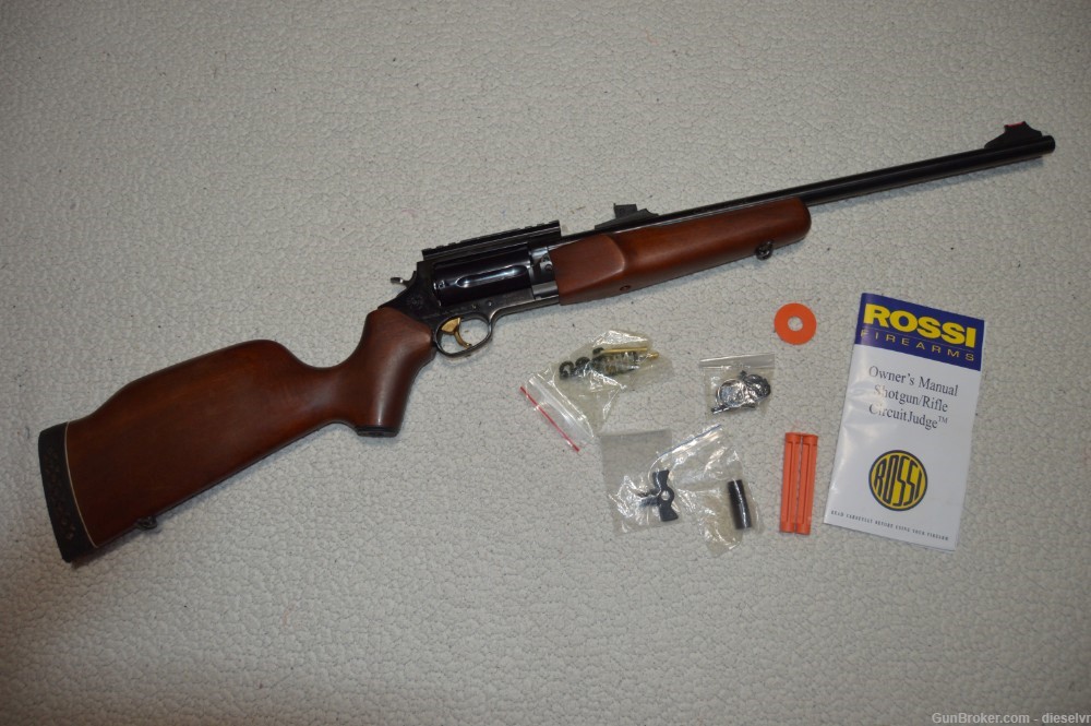 Rossi Circuit Judge With All Accessories 45 Colt 410 Gauge 3" Mag Revolving-img-1