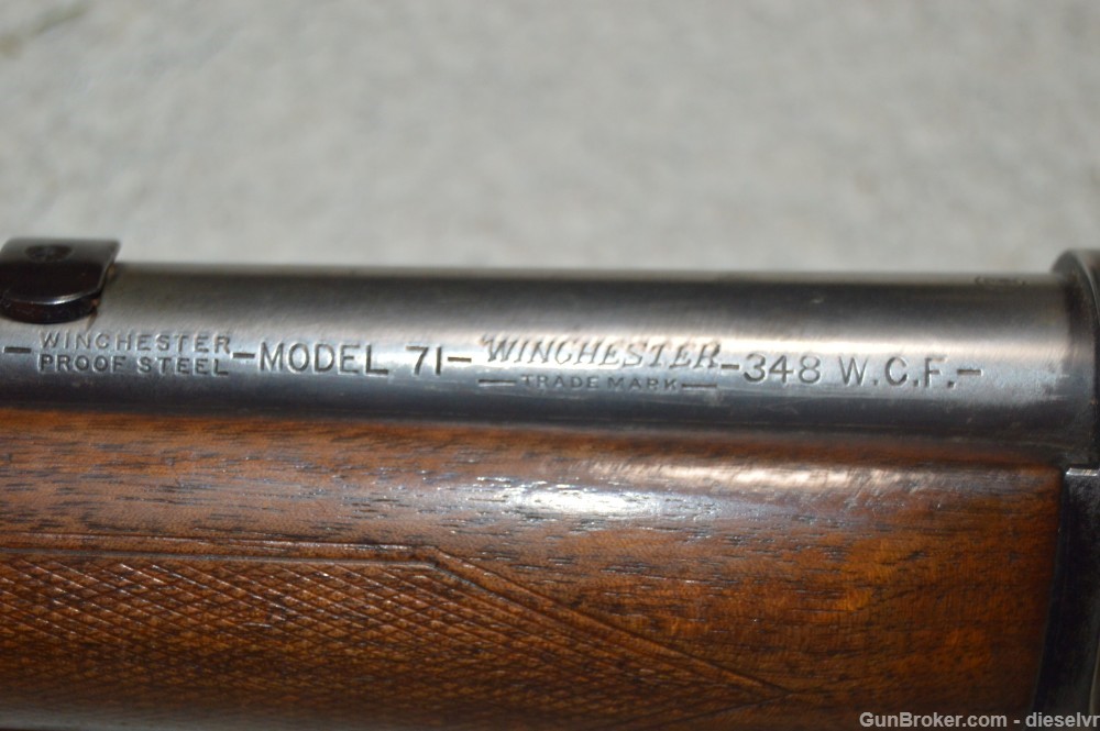 Above Average Winchester 71 Deluxe 348 Winchester-img-12