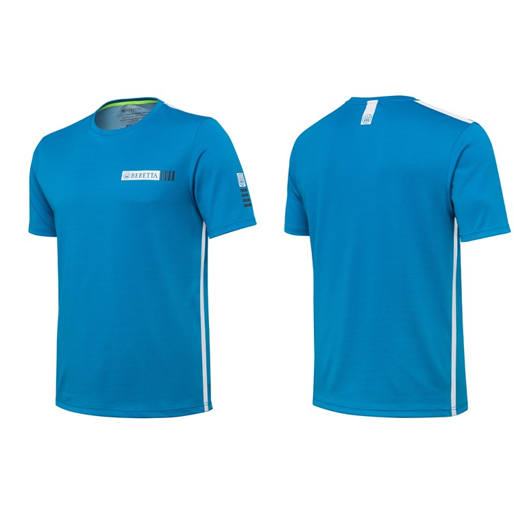 BERETTA Stripe T-Shirt, Color: Beretta Blue, Size: XXXL-img-4