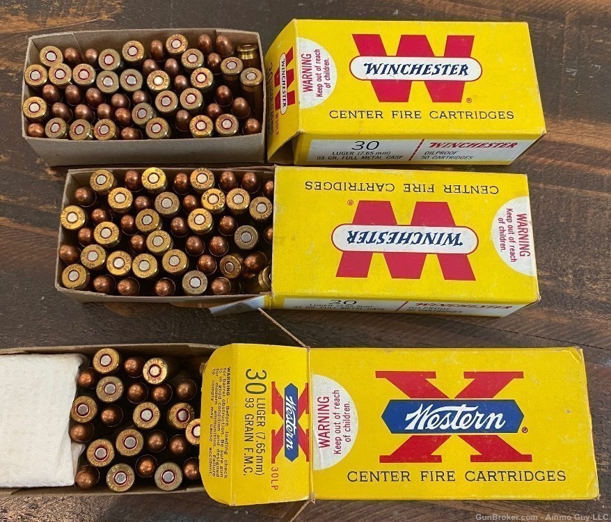 Western Winchester 30 Luger ammunition -img-3
