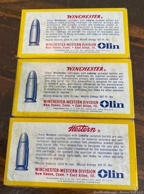 Western Winchester 30 Luger ammunition -img-2