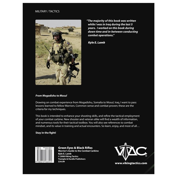 VIKING TACTICS Grn Eyes & Bk Rifles Combat Carbine Warriors Guide VTAC-GEBR-img-2