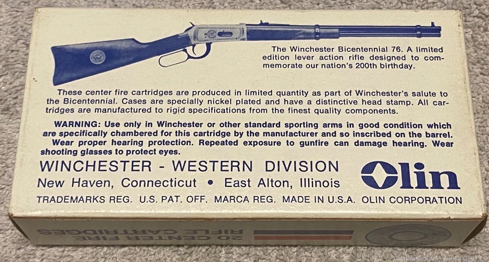Winchester Bicentennial 30-30 Ammunition -img-2
