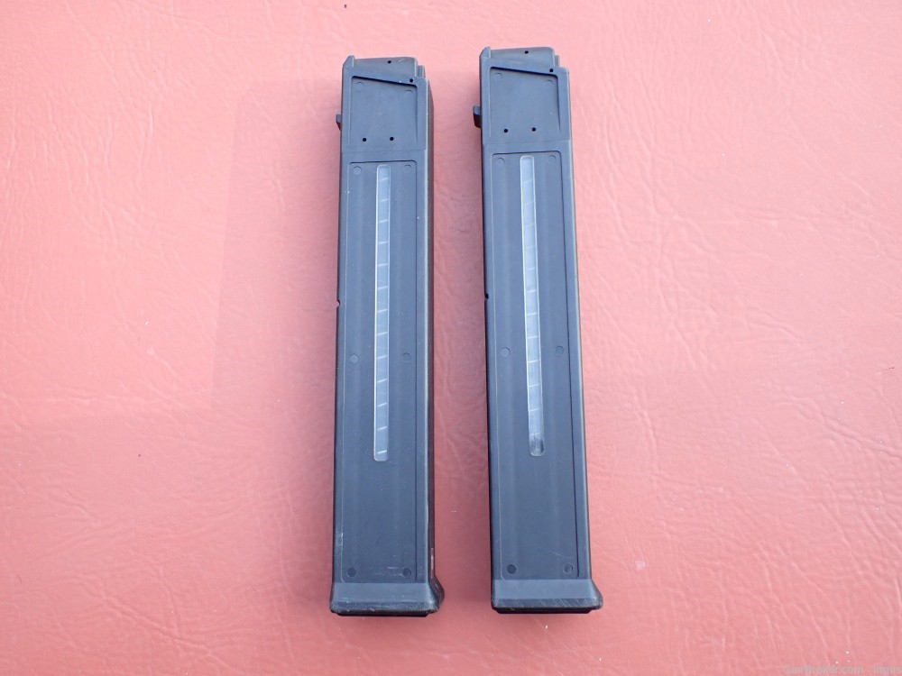 (2 TOTAL) HECKLER & KOCH UMP 40S&W FACTORY 30RD MAGAZINE (L.E. MARKED)-img-1