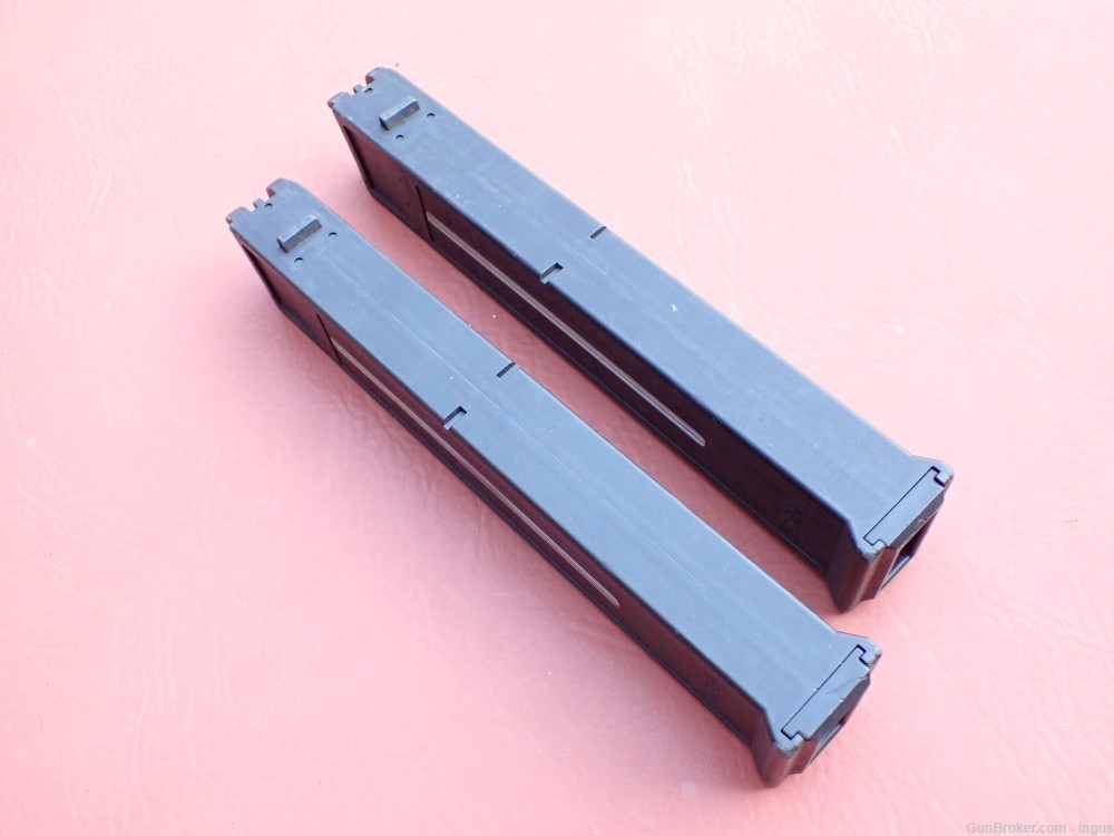 (2 TOTAL) HK UMP FACTORY .40S&W 30 ROUND L.E. MARKED RESTRICTED MAGAZINE-img-3
